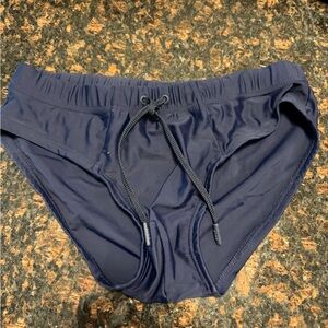 Blue CDLP Swim Brief NWOT